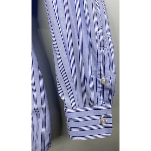 Walt Disney World Vintage Single Needle Tailoring Large Button Down Striped‎ - Picture 2 of 6